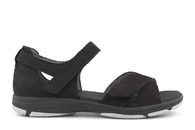 salg af NEW FEET SORT KALVESKIND SANDAL