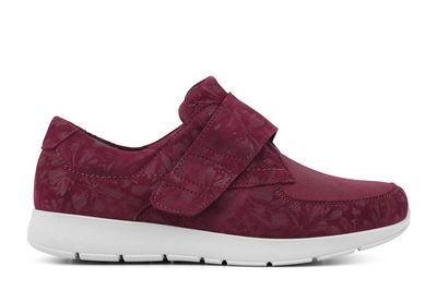 salg af NEW FEET BORDEAUX SKO MED ORTHIO STRETCH