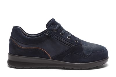 salg af NEW FEET MØRKEBLÅ SKO