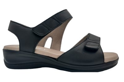 salg af NEW FEET SORT SKIND SANDAL