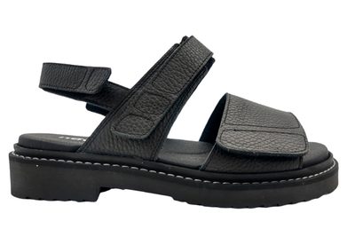 salg af NEW FEET SORT SKIND SANDAL