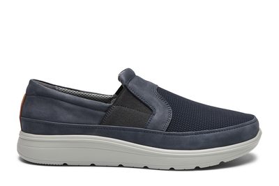 salg af NEW FEET MØRKEBLÅ MESH SKO