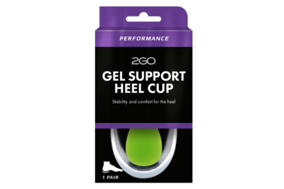 salg af 2GO GEL SUPPORT HEEL CUP STØDABSORBERENDE KOMFORT