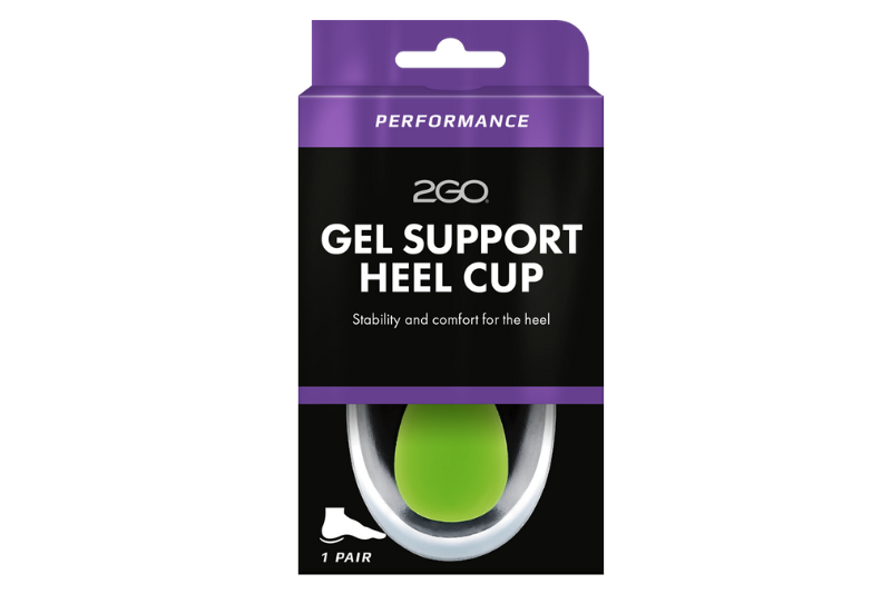 salg af 2GO GEL SUPPORT HEEL CUP STØDABSORBERENDE KOMFORT