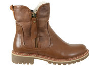 salg af 5TH AVENUE VINTERSTØVLE I BRUNT PU