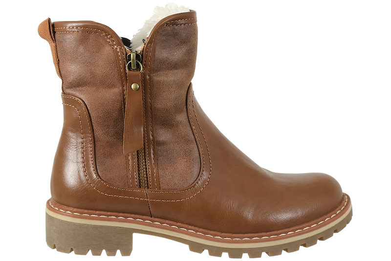 salg af 5TH AVENUE VINTERSTØVLE I BRUNT PU