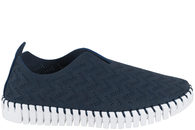 salg af 5TH AVENUE DK. BLUE SKO I BLÅT VEGANSK RUSKIND