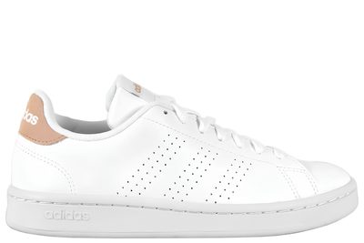 salg af ADIDAS ADVANTAGE HVID SNEAKERS I PU
