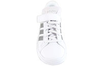 ADIDAS GRAND COURT 2.0 EL K FRITIDSSKO I HVIDT PU