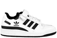 salg af ADIDAS FORUM LOW BLACK SNEAKERS I HVIDT SKIND