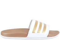 salg af ADIDAS ADILETTE COMFORT ROSEGOLD SLIPPERS I HVIDT EVA-SKUM
