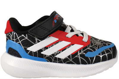 salg af ADIDAS RUNFALCON SPIDER-MAN EL I KONDISKO I SORT TEKSTIL