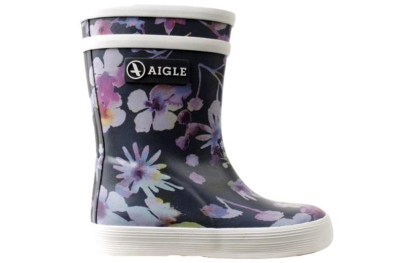 Fremmedgørelse vælge Godkendelse Køb AIGLE AL BABY FLAC DARK FLOWER Her - Salg af Pige gummistøvler