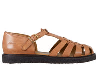 salg af ANGULUS SANDAL I BRUNT GLAT SKIND