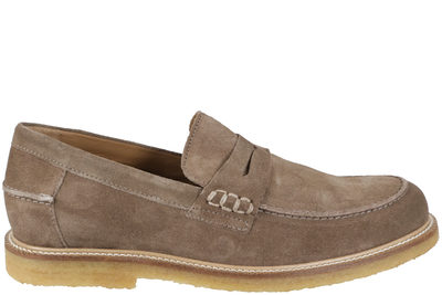 salg af ANGULUS PENNY DESERT LOAFERS I SANDFARVET SKIND