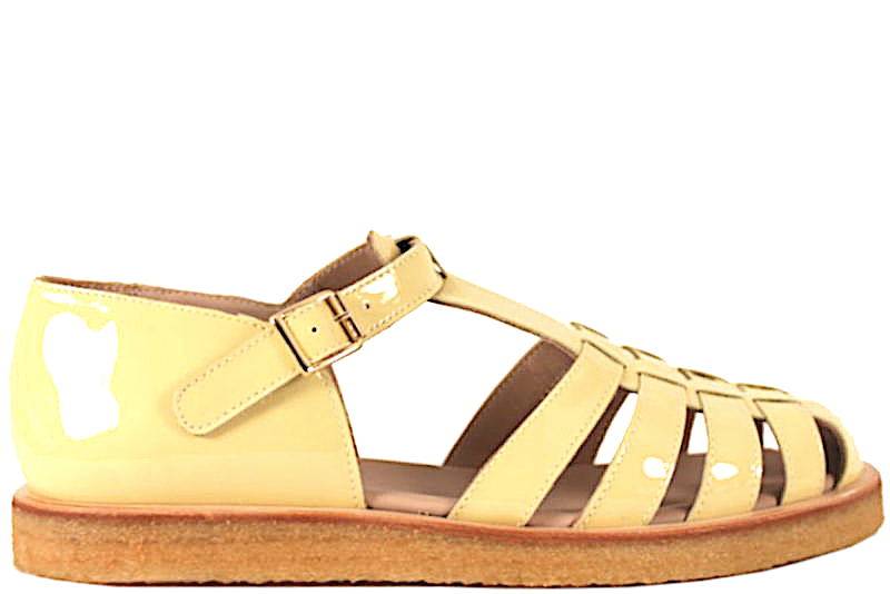 Pastor vagabond solidaritet Køb ANGULUS PASTEL GUL LET SNADAL I LÆDER MED LAK LOOK Her - Salg af Lette sandaler Pastor vagabond solidaritet Køb ANGULUS PASTEL GUL LET SNADAL I LÆDER MED LAK LOOK Her - Salg af Lette sandaler