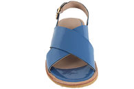 ANGULUS DUSTY BLUE SANDAL I BLÅT LAKSKIND