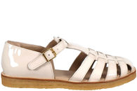 salg af ANGULUS SANDAL I LAK LOOK MED LUKKET SNUDE
