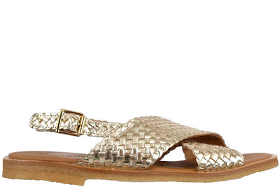 salg af ANGULUS SANDAL I GULD FLET