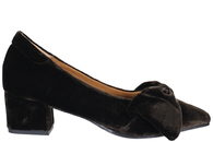salg af ANGULUS PUMPS I MØRKEBRUNT VELOUR