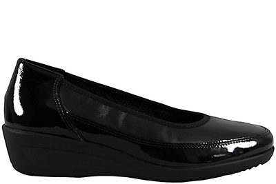 salg af ARA MURANO-LACK NAPPA SOFT BLACK BALLERINA