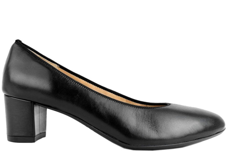 salg af ARA KNOKKE HIGH SOFT PUMPS I SORT SKIND