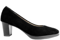 salg af ARA SAMTCHEVRO PUMPS I SORT RUSKIND