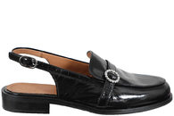 salg af BILLI BI VENICE SLINGBACK I SORT GLAT SKIND