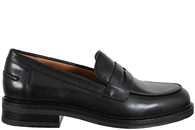 salg af BILLI BI - CRUST SHINY LOAFERS I SORT GLAT SKIND