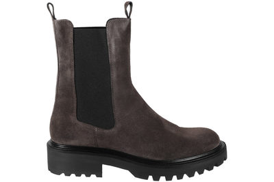 salg af BILLI BI IMAN BABYSILK CHUNKY STØVLE I GRÅ RUSKIND