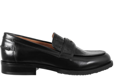 salg af BILLI BI - SAMOA/MONTERREY LOAFERS I SORT GLAT SKIND