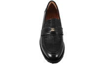 BILLI BI - SAMOA/MONTERREY LOAFERS I SORT GLAT SKIND