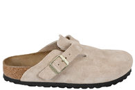 salg af BIRKENSTOCK BOSTON BS SANDCASTLE SLENTERS I SANDFARVET RUSKIND