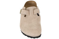 BIRKENSTOCK BOSTON BS SANDCASTLE SLENTERS I SANDFARVET RUSKIND