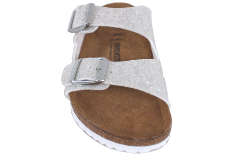 hjerte kvælende midlertidig Køb BIRKENSTOCK ARIZONA KIDS BS COSMIC SPARKLE WHITE Her - Salg af Pige  sandaler