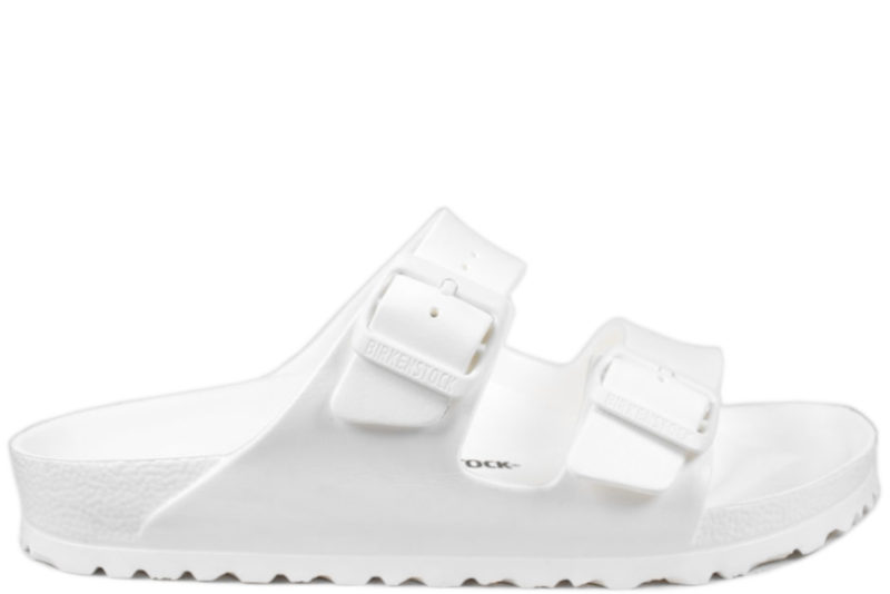 BIRKENSTOCK HVID SLIPPERS - Salg Slippers dame