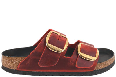 salg af BIRKENSTOCK ARIZONA BIG BUCKLE FIRE RED