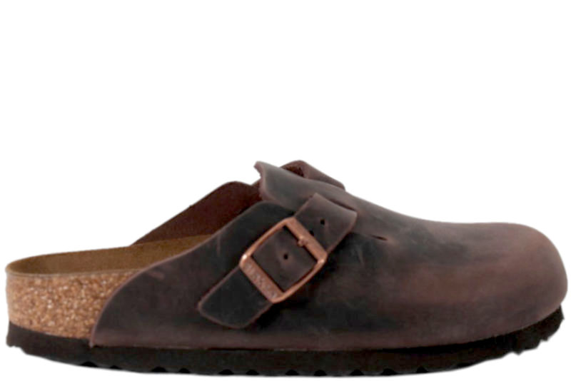 salg af BIRKENSTOCK BOSTON HABANA BRUN SLENTERS