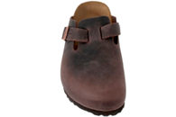 BIRKENSTOCK BOSTON HABANA BRUN SLIPPERS