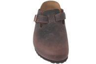 BIRKENSTOCK BOSTON HABANA BRUN SLIPPERS