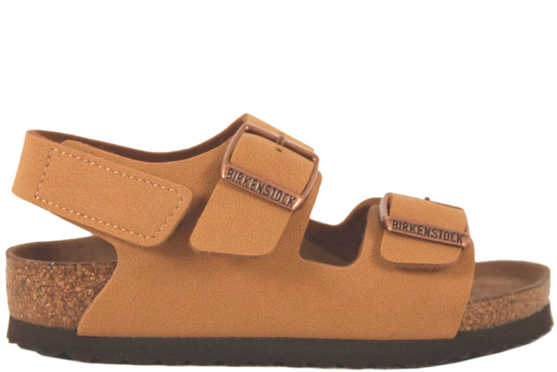 Køb BIRKENSTOCK MILANO KIDS LYSEBRUN SANDAL Her - Salg af Drenge sandaler