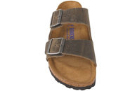 BIRKENSTOCK ARIZONA FADED KHAKI SLENTERS