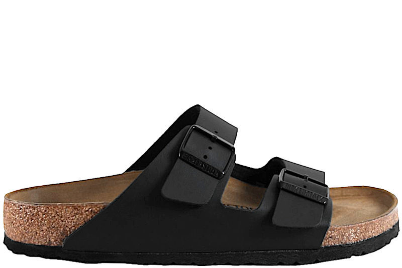 Køb BIRKENSTOCK ARIZONA BS I SORT BIRKO-FLOR Her Salg af Slippers