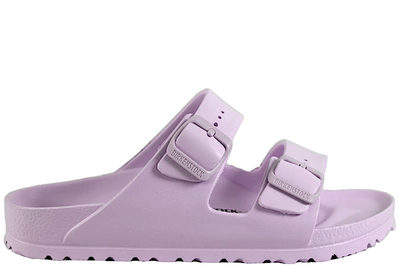 salg af BIRKENSTOCK ARIZONA EVA PURPLE FOG BADE SLENTERS