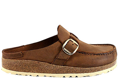 salg af BIRKENSTOCK BUCKLEY SLENTERS I OLIERET SKIND