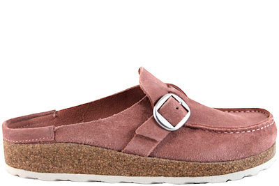 salg af BIRKENSTOCK BUCKLEY PINK CLAY I ROSA RUSKIND