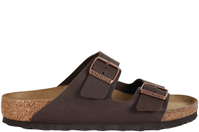 salg af BIRKENSTOCK ARIZONA BS SLENTERS I MØRKEBRUNT BIRKO-FLOR