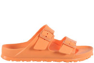 salg af BIRKENSTOCK ARIZONA EVA PAPAYA SLIPPERS I ORANGE PU