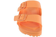 BIRKENSTOCK ARIZONA EVA PAPAYA SLIPPERS I ORANGE PU