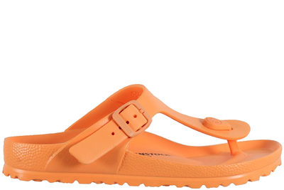 salg af BIRKENSTOCK GIZEH EVA PAPAYA BADESANDAL I ORANGE PU